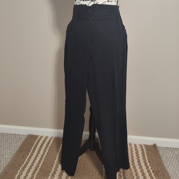 Larry Levine Linen Blend Pants - Picture 1 of 3